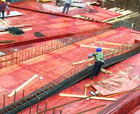 合肥建工項(xiàng)目-使用桉木建筑模板